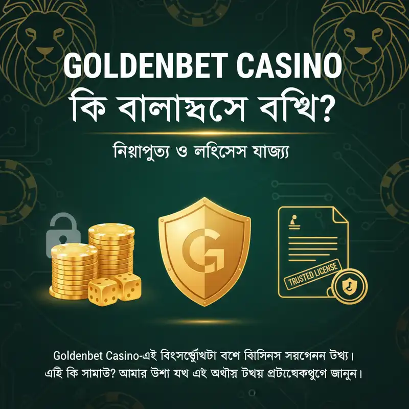 Goldenbet Casino নিরাপত্তা ও লাইসেন্স তথ্য